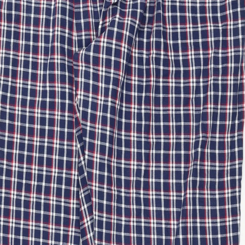 TU Mens Blue Check   Pyjama Pants Size 2XL