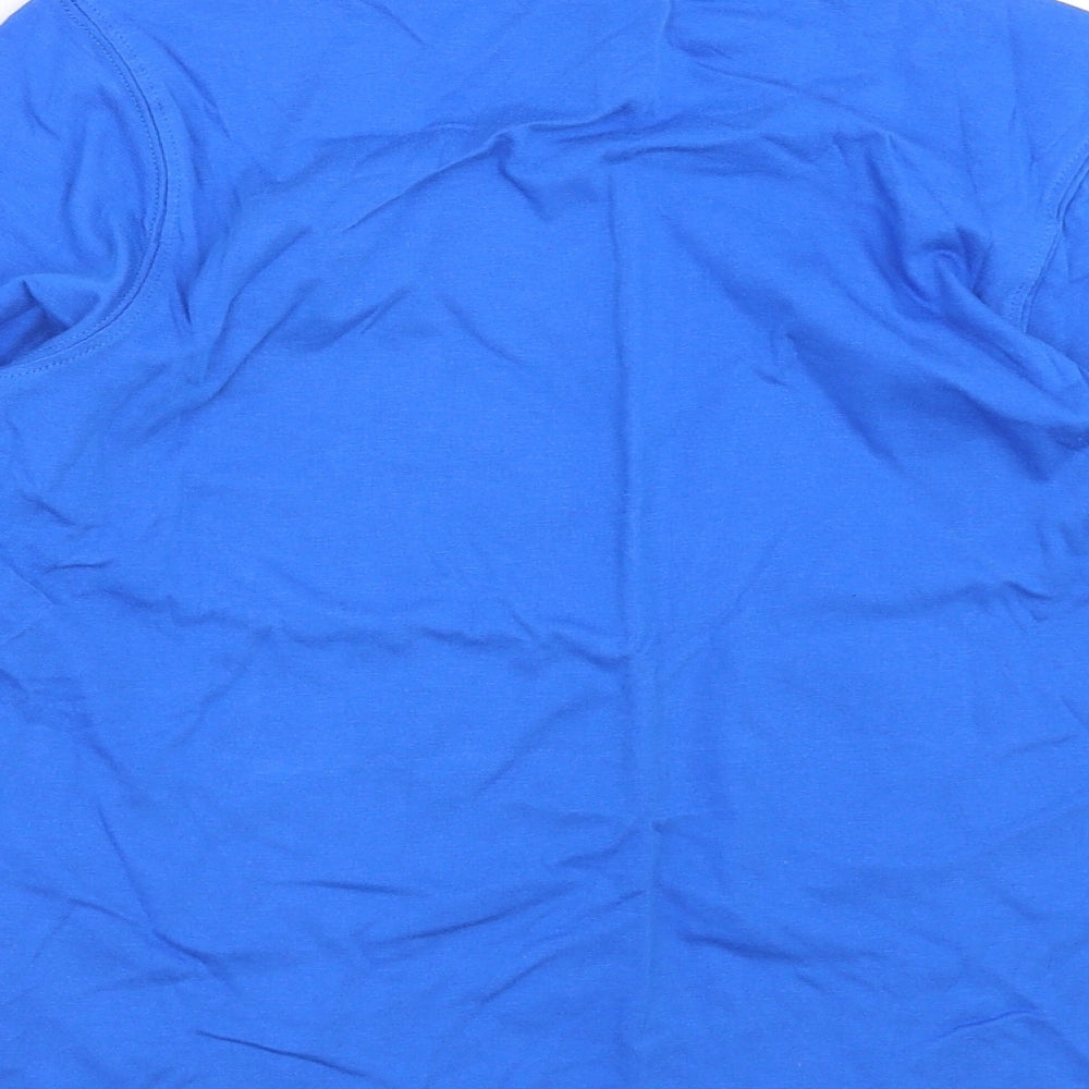 George Boys Blue   Basic T-Shirt Size 9-10 Years  - STAR WARS