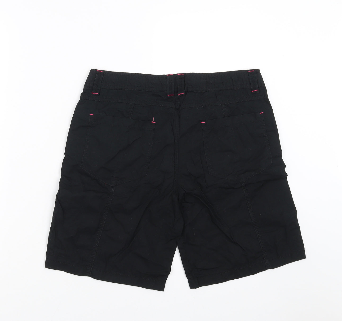 Primark Womens Black   Cargo Shorts Size 12