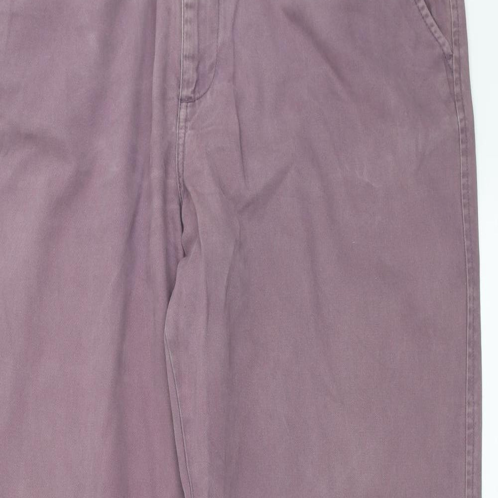 Maine New England Mens Purple   Chino Trousers Size 38 in L31 in