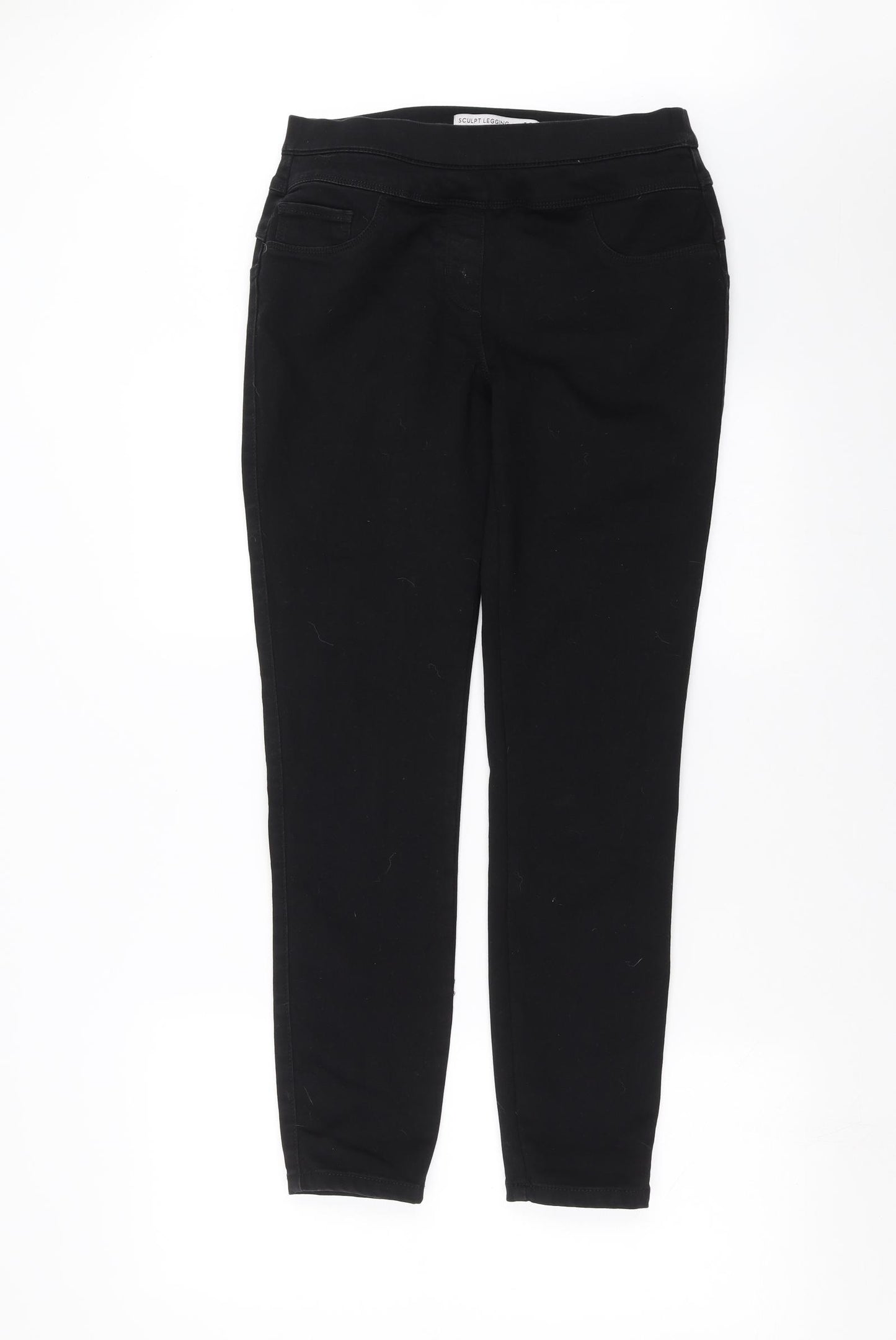 NEXT Womens Black  Denim Jegging Jeans Size 12 L28 in