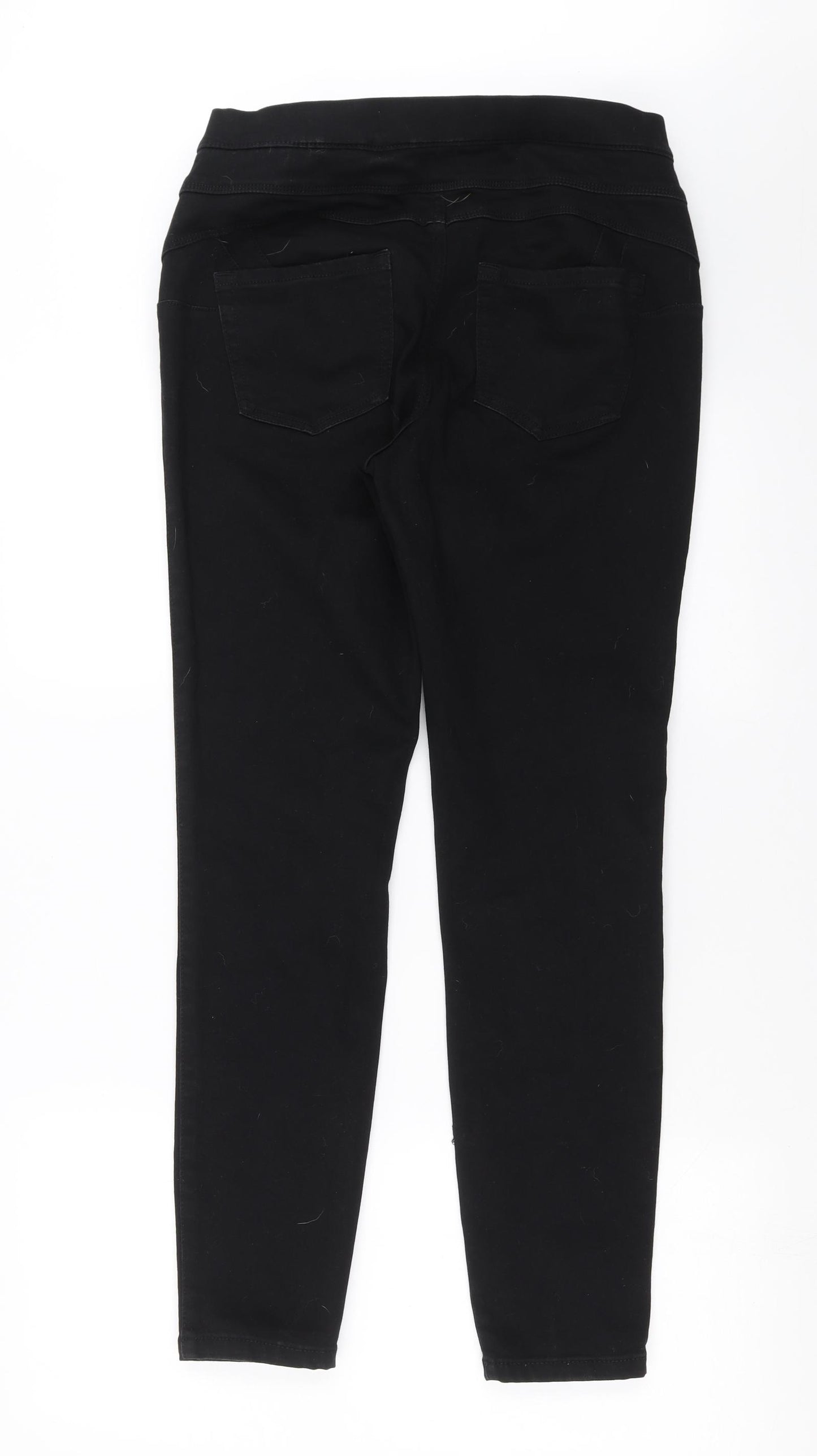 NEXT Womens Black  Denim Jegging Jeans Size 12 L28 in