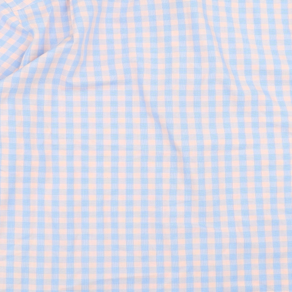 Charles Tyrwhitt Mens Pink Check   Dress Shirt Size 19