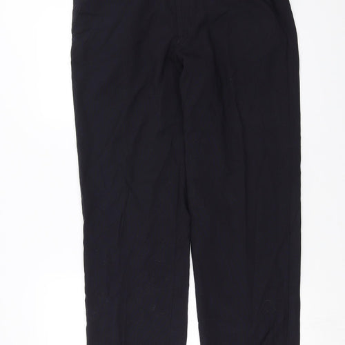 Marks and Spencer Mens Blue   Trousers  Size 34 in L31 in