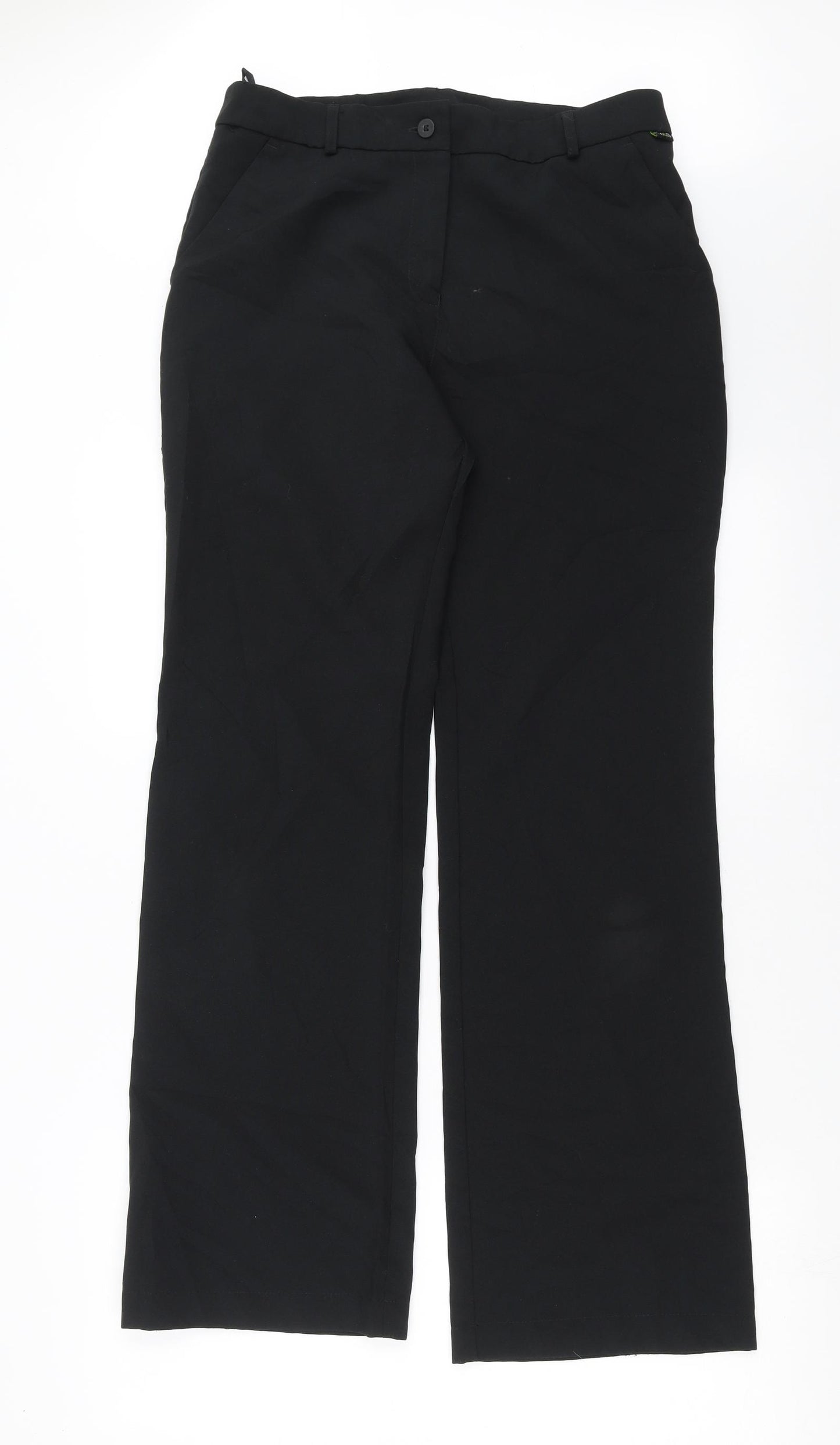 Dimensions Womens Black   Trousers  Size 12 L32 in