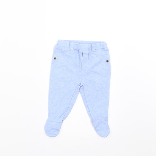 Prenatal Baby Blue    Trousers Size 0-3 Months