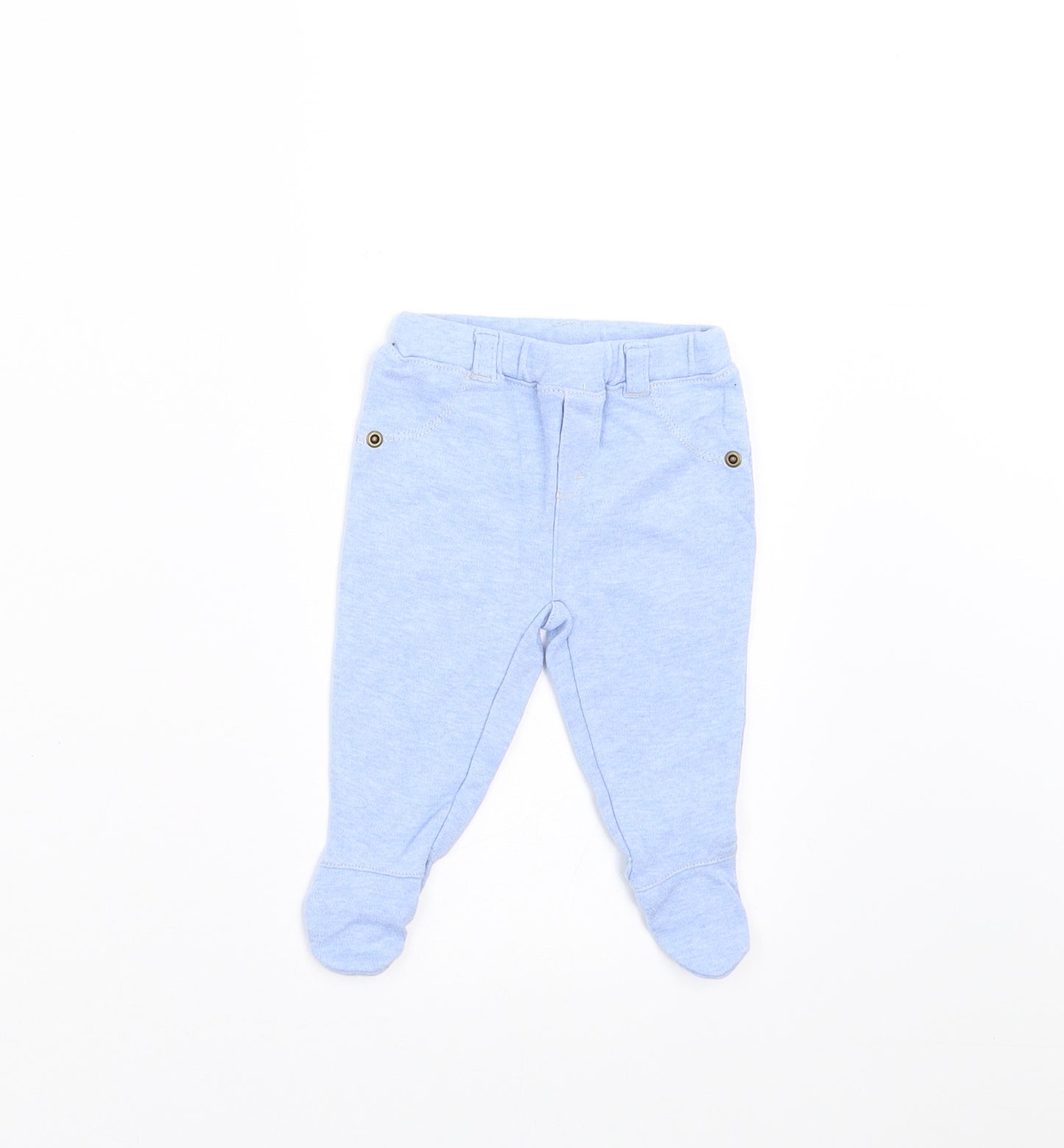 Prenatal Baby Blue    Trousers Size 0-3 Months
