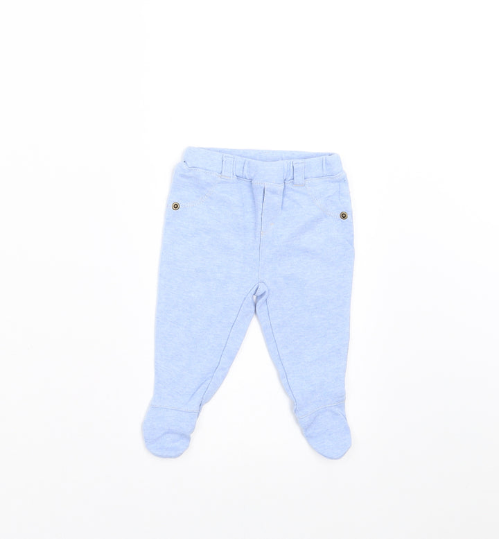 Prenatal Baby Blue    Trousers Size 0-3 Months