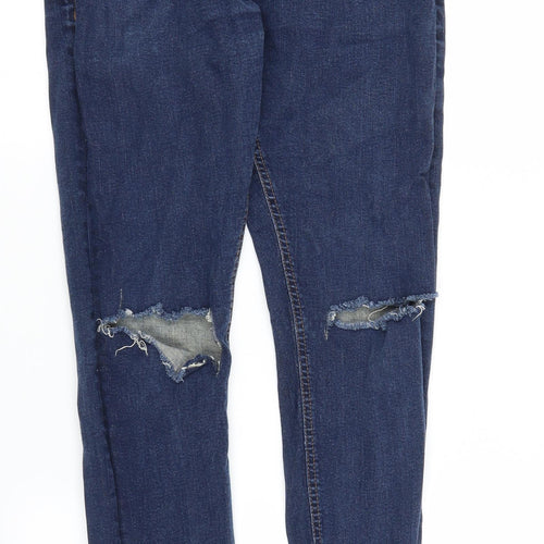 NEXT Mens Blue  Denim Skinny Jeans Size 32 in L28 in