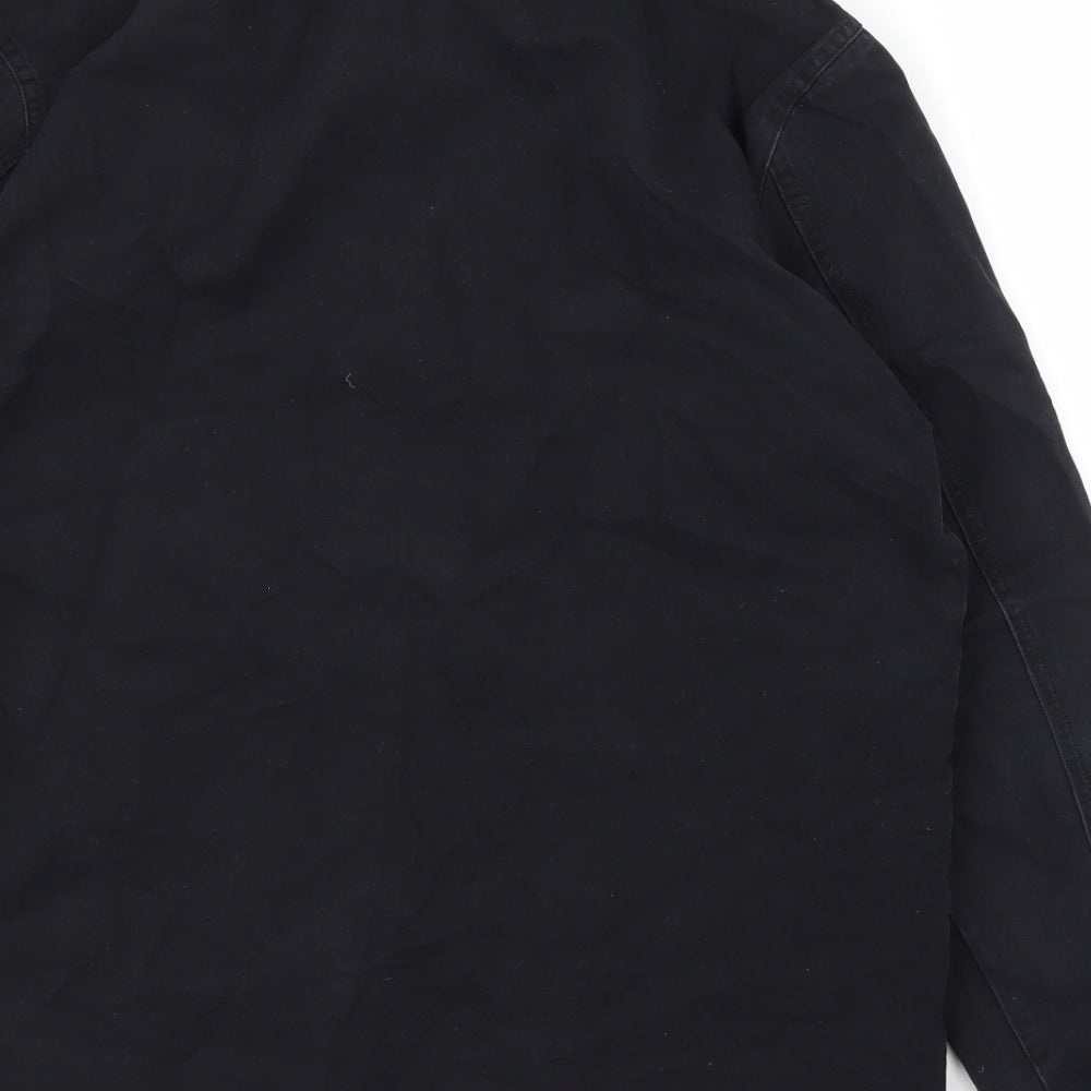 Boohoo Mens Black   Jacket  Size M