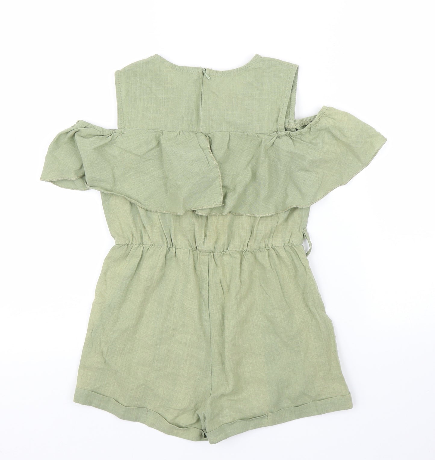 SheIn Girls Green   Romper One-Piece Size 9 Years