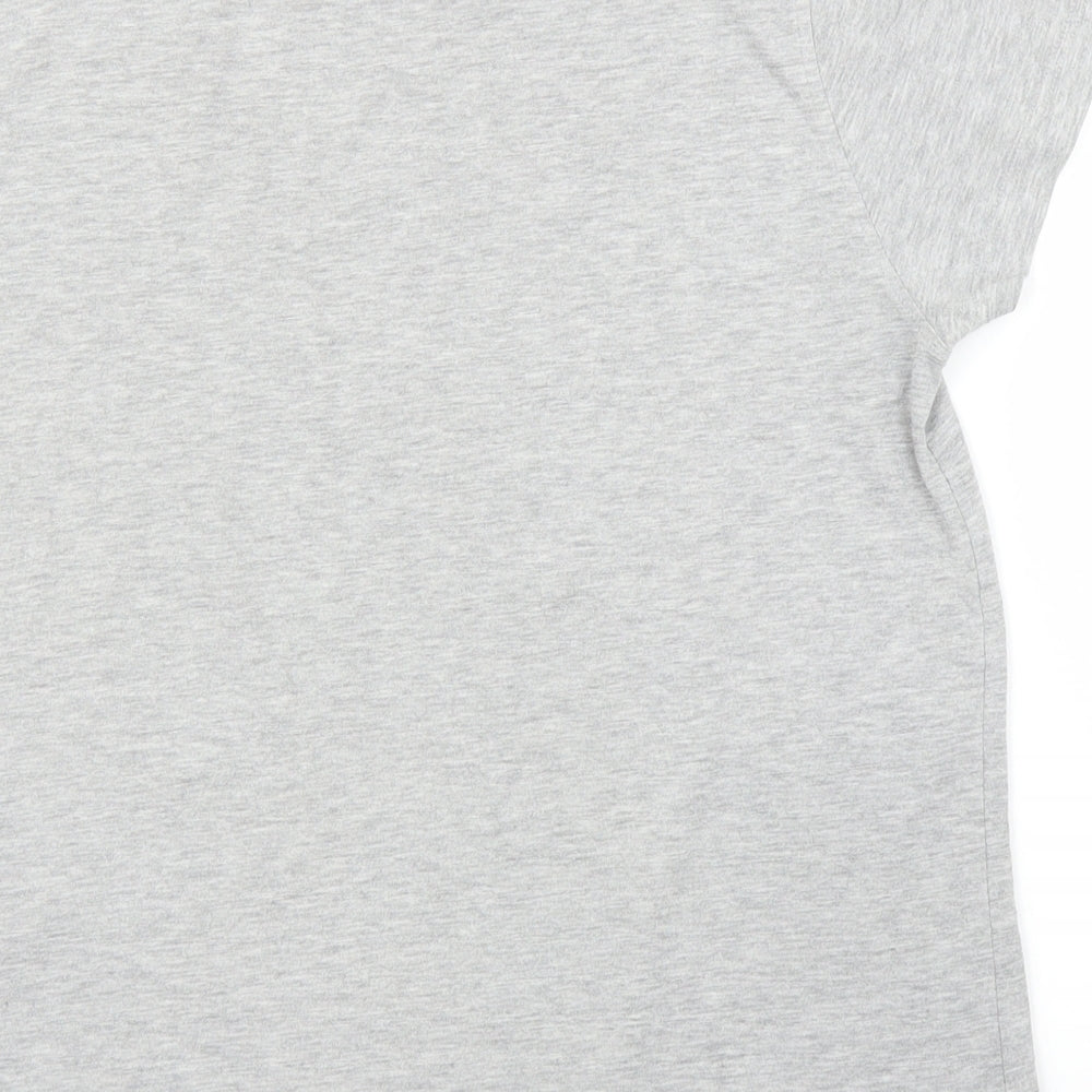 Primark Womens Grey   Basic T-Shirt Size 16  - Disney, Mickey Mouse