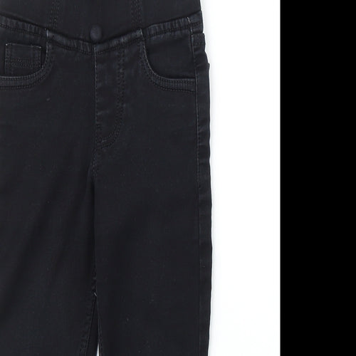 Attitude Girls Black  Denim Skinny Jeans Size 4-5 Years