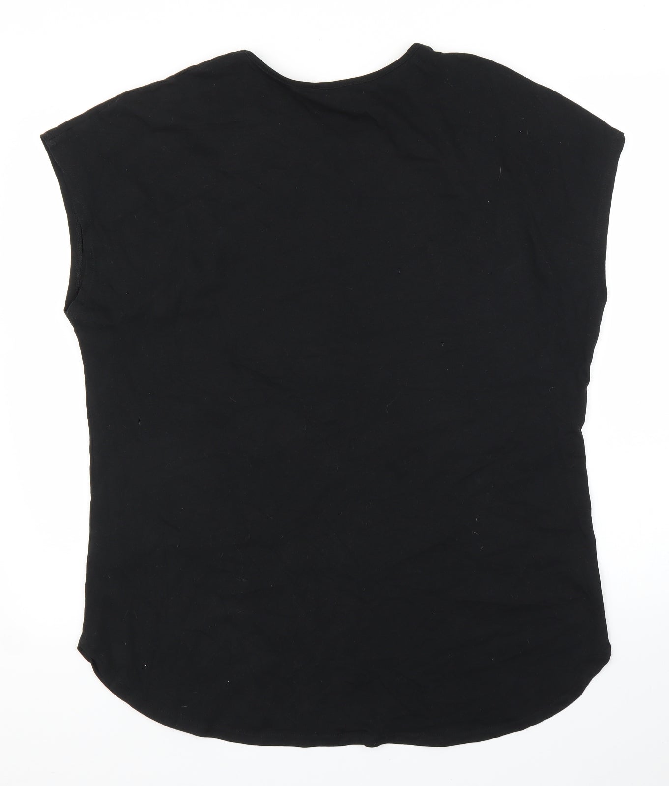 Papaya Womens Black   Tunic Blouse Size L