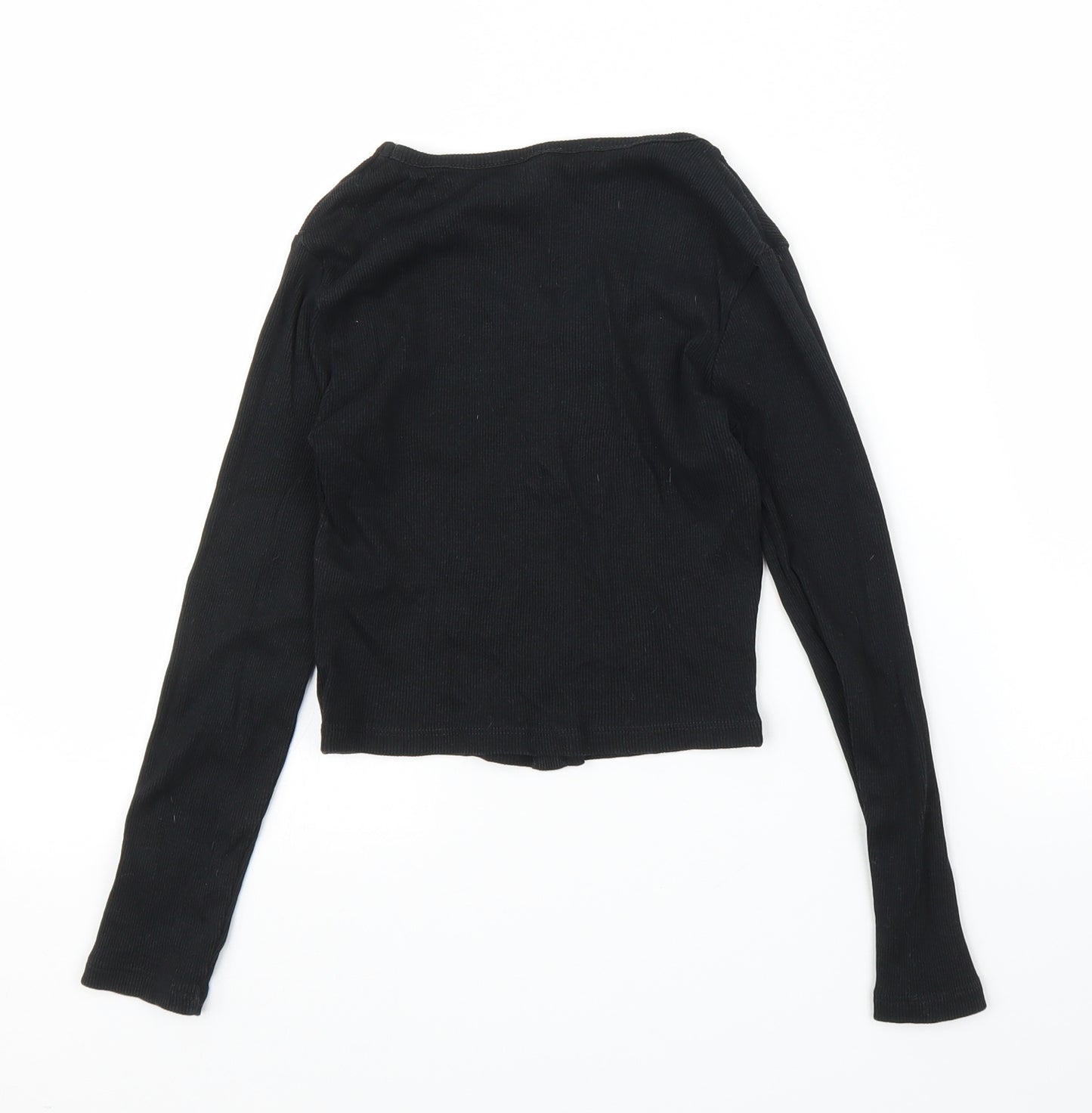 New Look Girls Black   Basic T-Shirt Size 10 Years