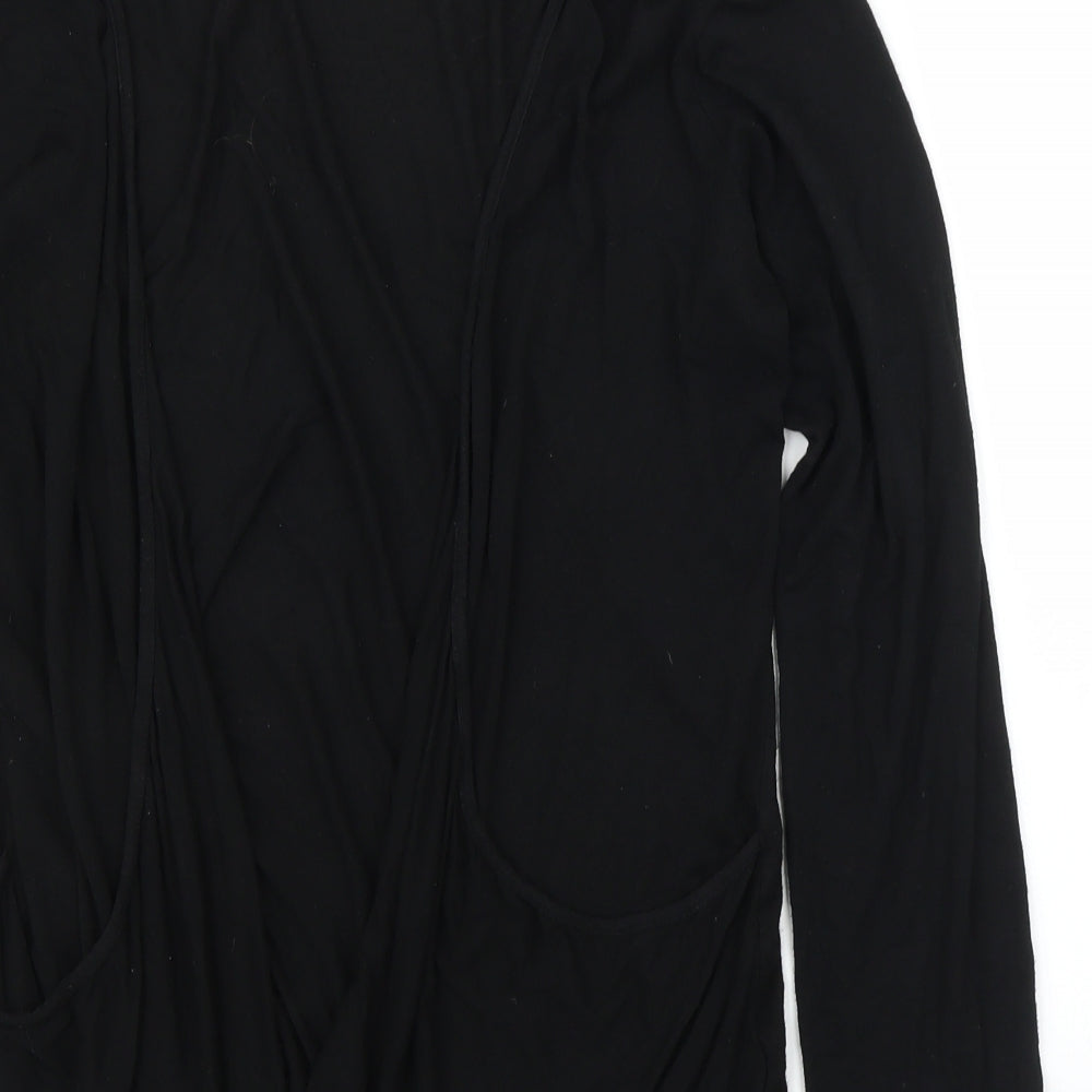Mega Design Womens Black   Cardigan Jumper Size M