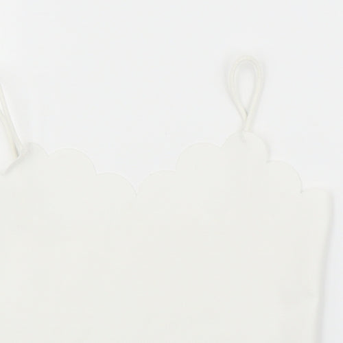 SheIn Girls White   Camisole Blouse Size 7 Years