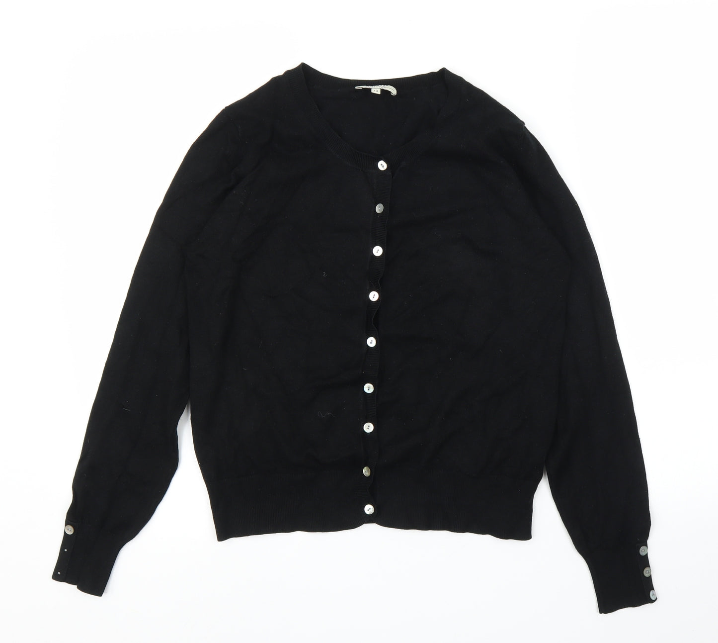 Papaya Womens Black   Cardigan Jumper Size 14