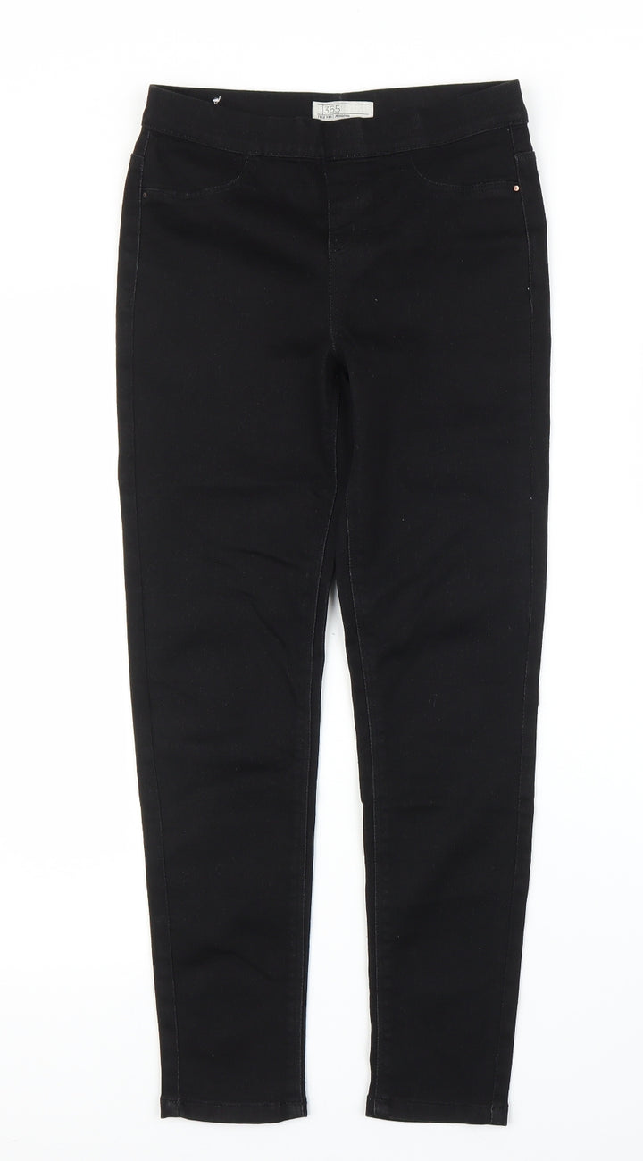 365 Denim Girls Black Denim Jegging Jeans Size 11 Years