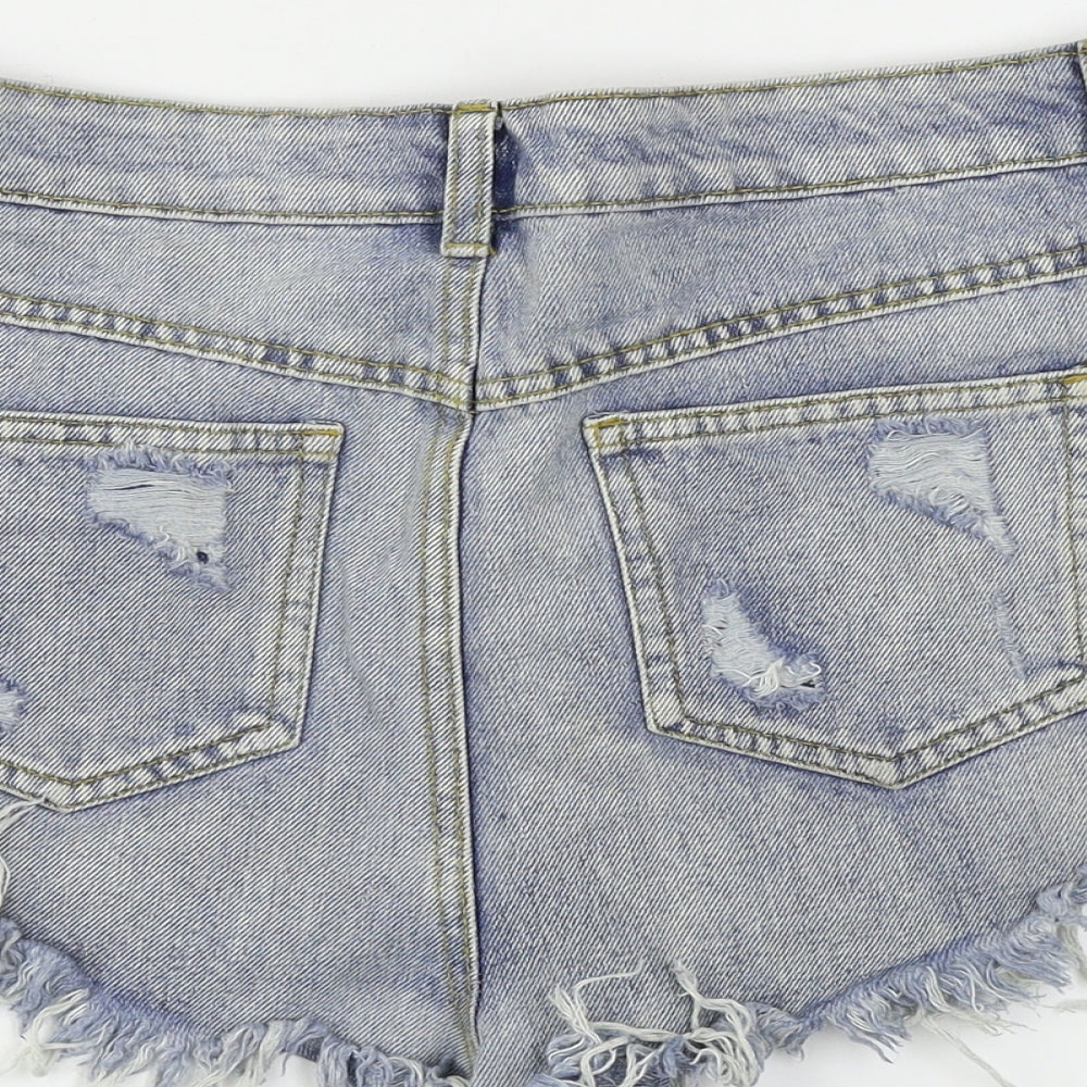 denim co Womens Blue   Cut-Off Shorts Size 12