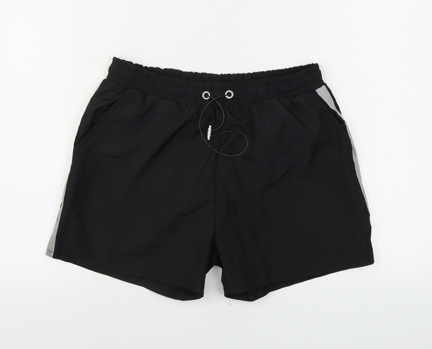 Boohoo  Mens Black   Bermuda Shorts Size M