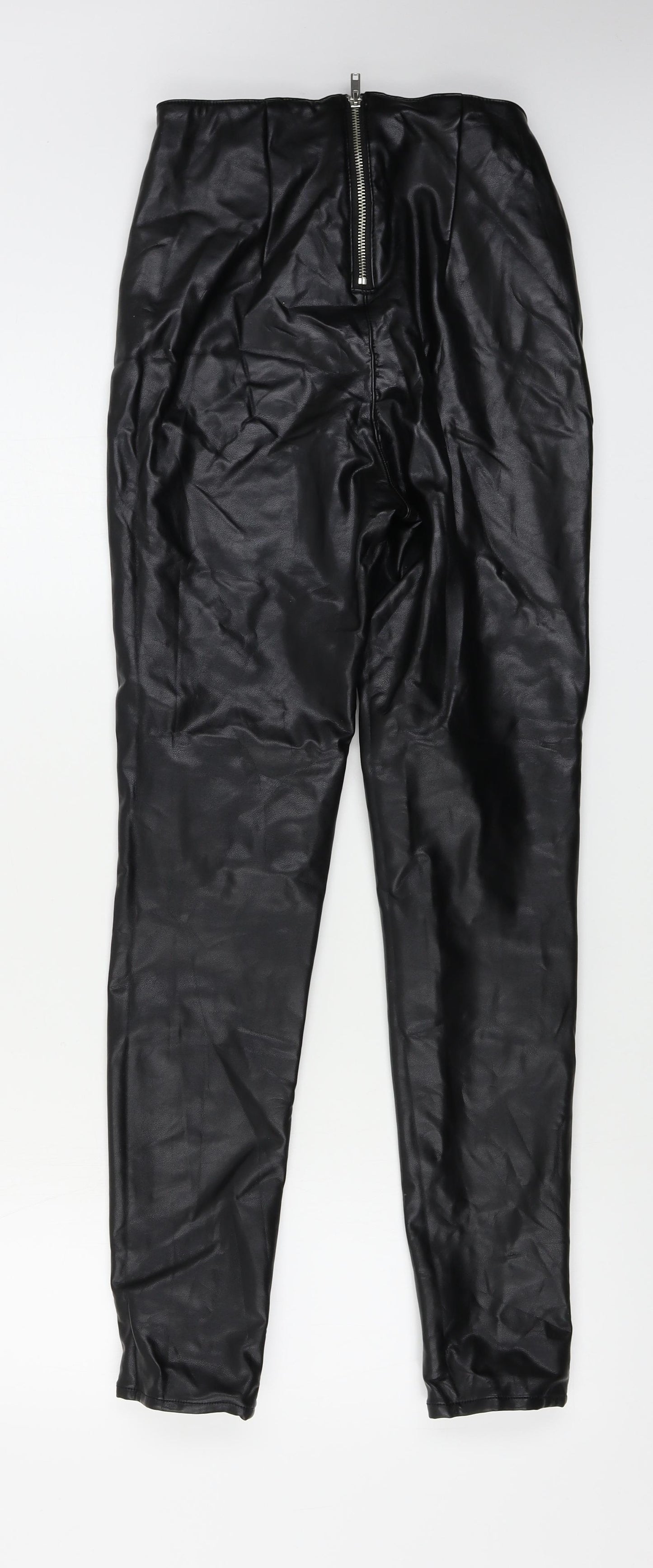 H&M  Womens Black   Trousers  Size 6 L27 in