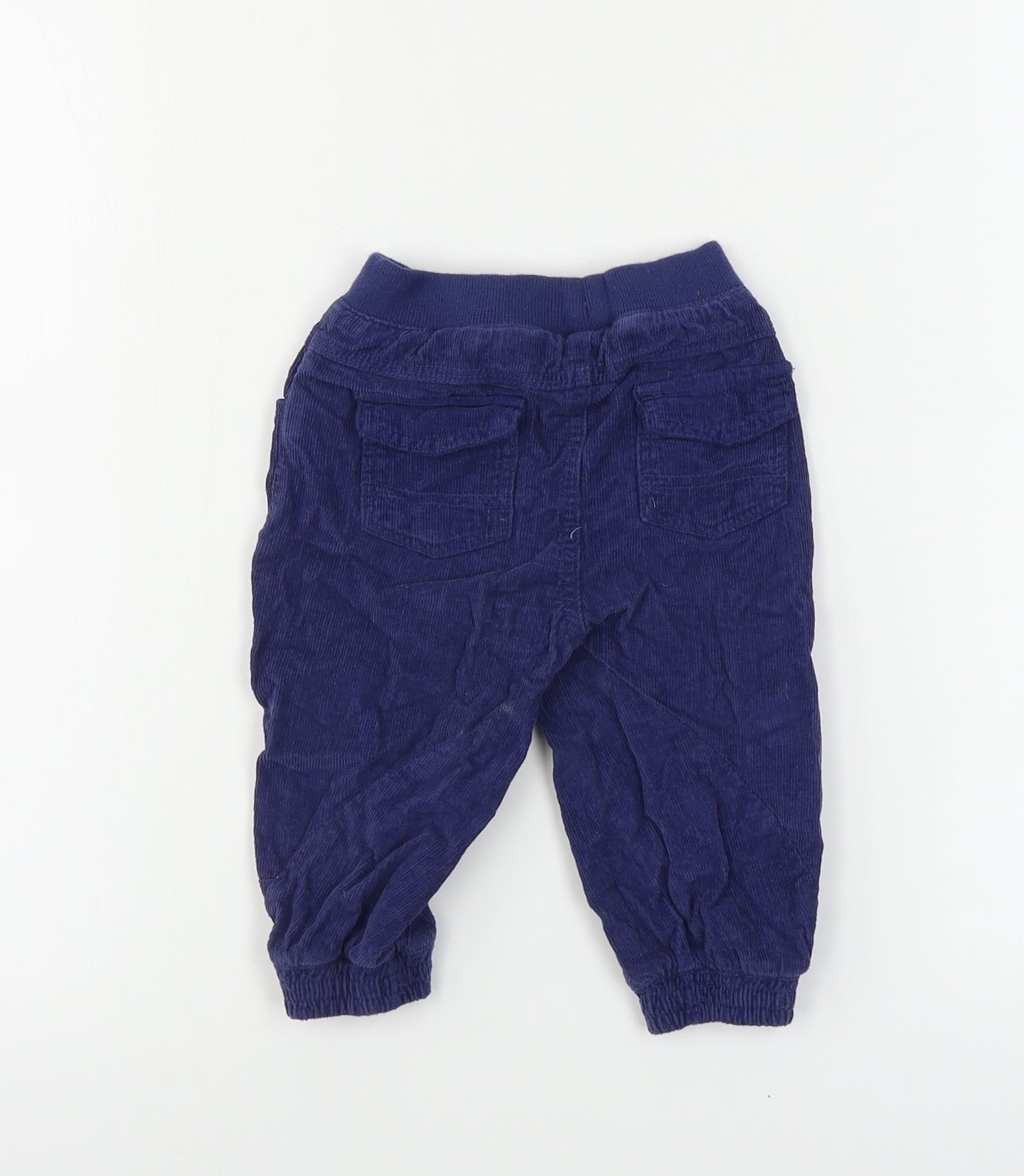 Matalan Boys Blue    Trousers Size 9-12 Months