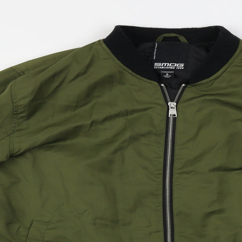 Smog Womens Green   Jacket Coat Size L