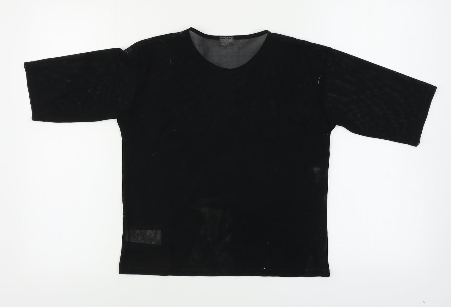F&F  Girls Black   Basic T-Shirt Size 11-12 Years