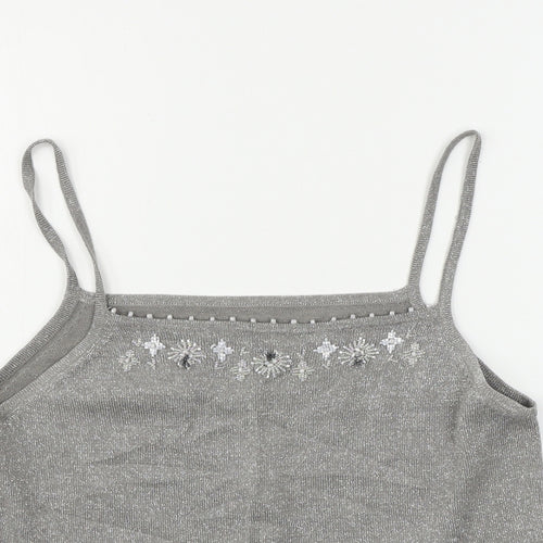 Marks and Spencer  Womens Grey   Basic T-Shirt Size 16