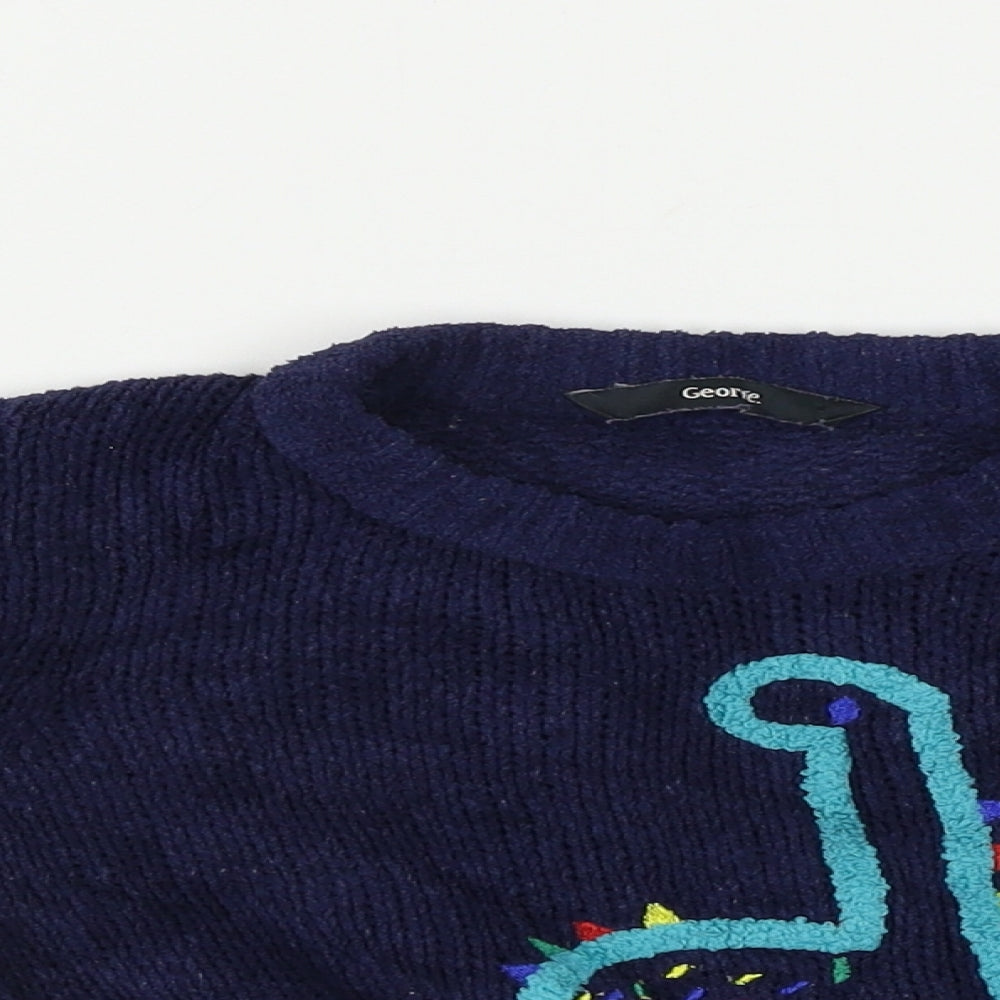 George  Boys Blue   Pullover Jumper Size 2 Years
