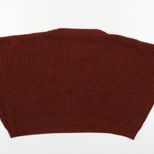 Preworn  Womens Brown   Pullover Jumper Size XS