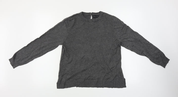 F&F Womens Grey Pullover Jumper Size 14