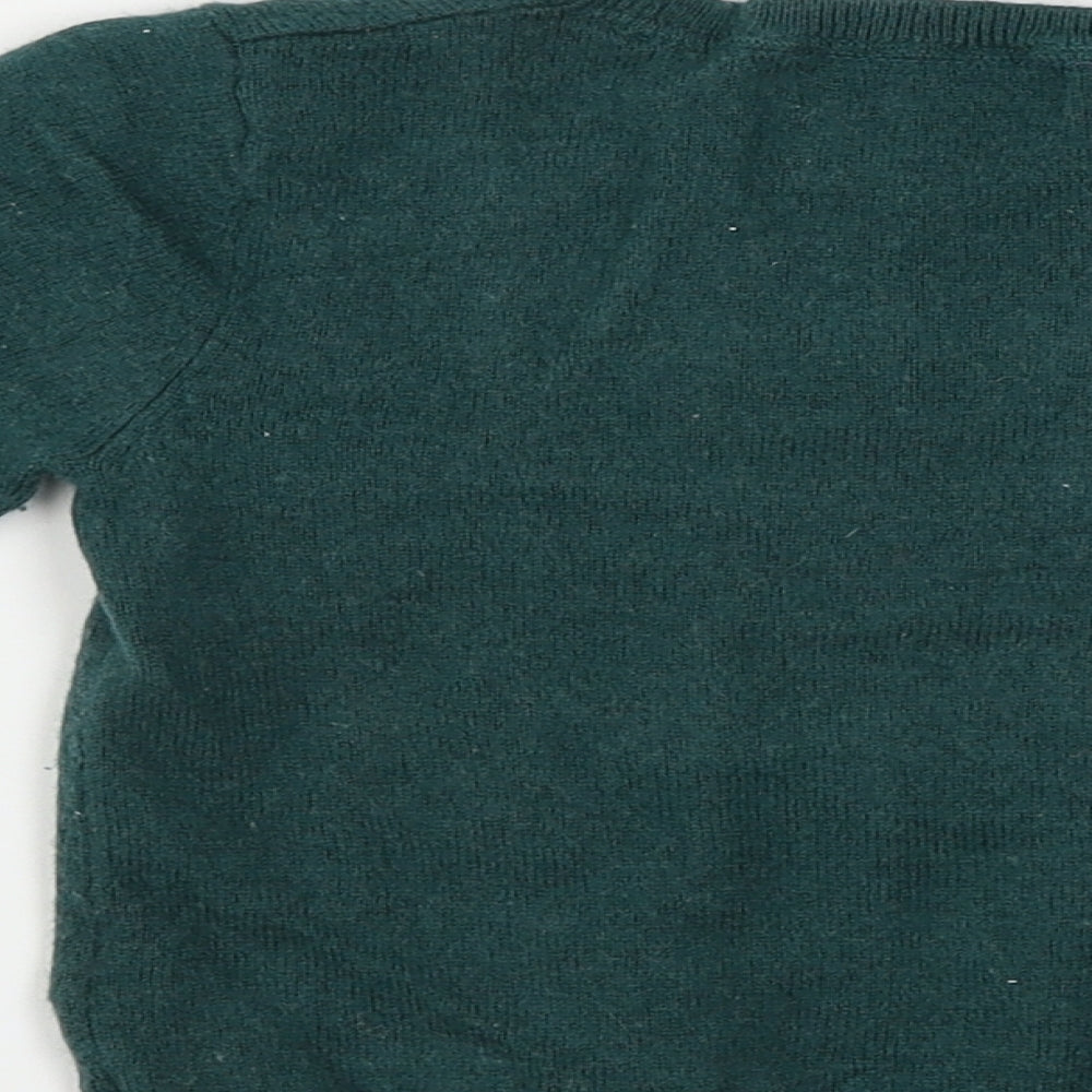 Marks and Spencer  Girls Green   Pullover Jumper Size 4-5 Years