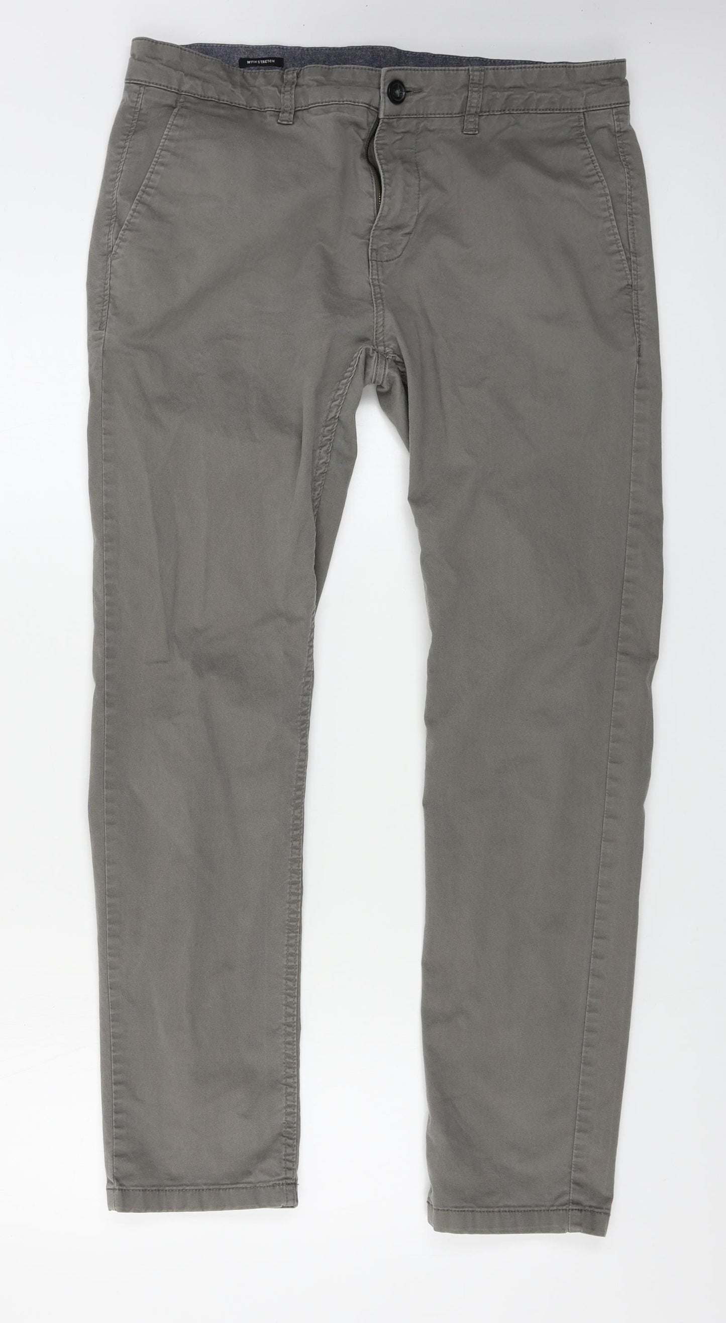 F&F  Mens Grey   Trousers  Size 36 in L32 in