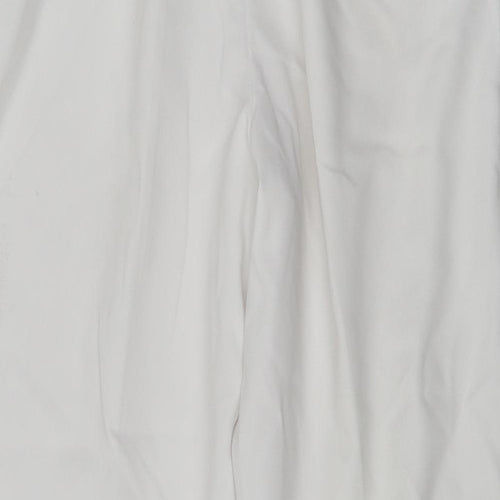 Black Pepper Womens White   Trousers  Size 14 L26 in