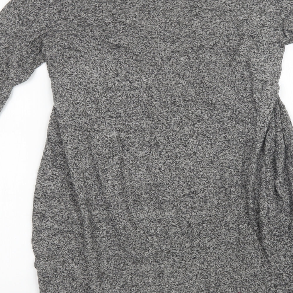 Sainsburys Womens Grey  Knit Cardigan Jumper Size 12