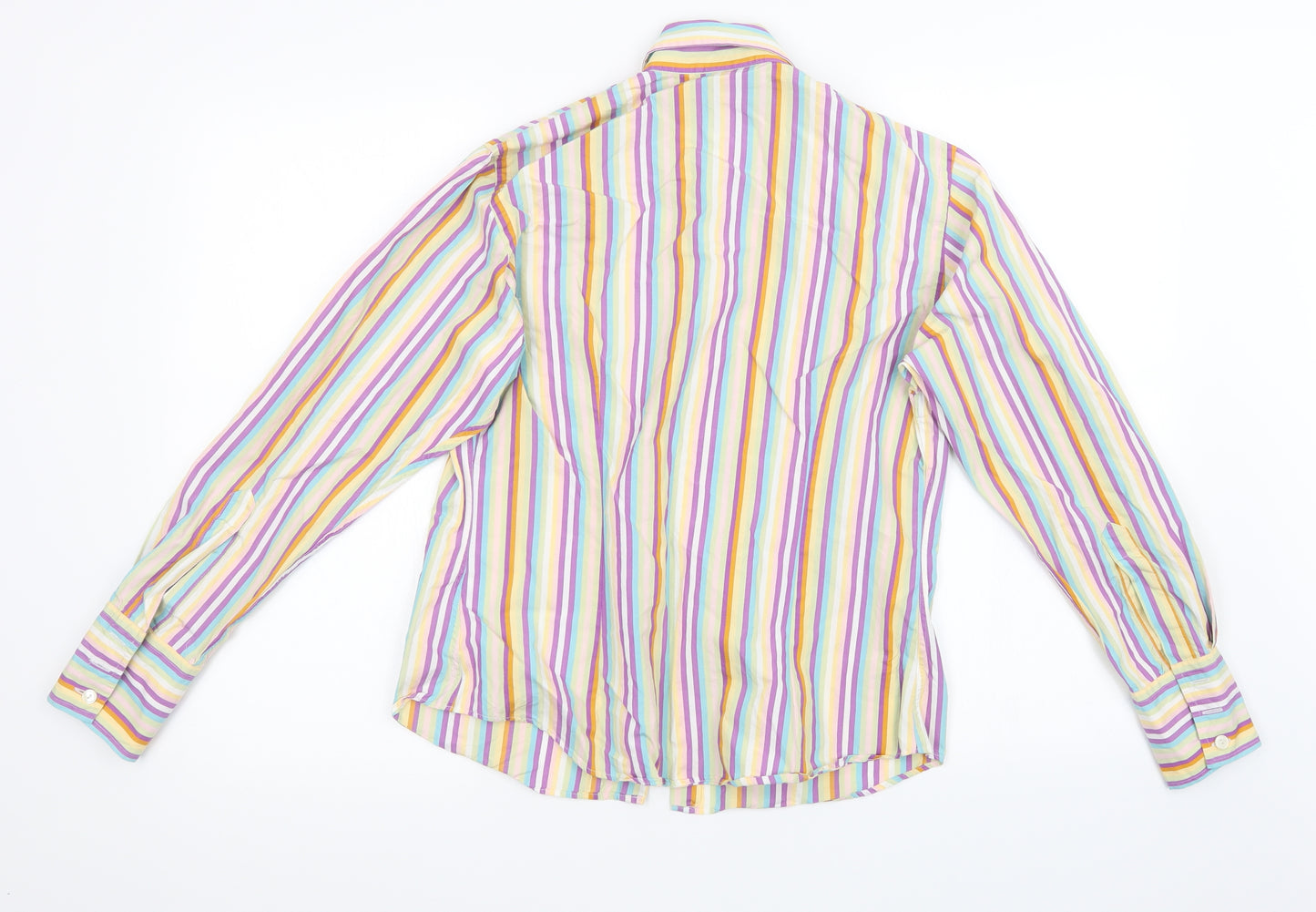 CT Woman Womens Multicoloured Striped  Basic Polo Size 12