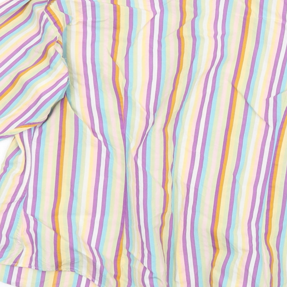 CT Woman Womens Multicoloured Striped  Basic Polo Size 12
