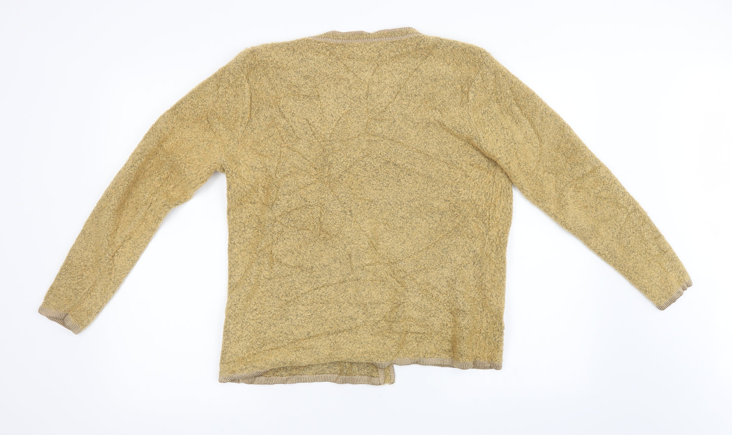 Donna Lewis Womens Brown  Knit Cardigan Jumper Size L