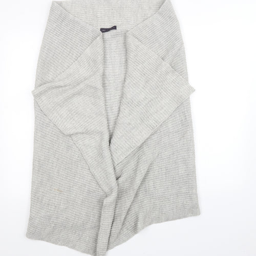 Marks and Spencer Womens Grey  Knit Cardigan Jumper Size M