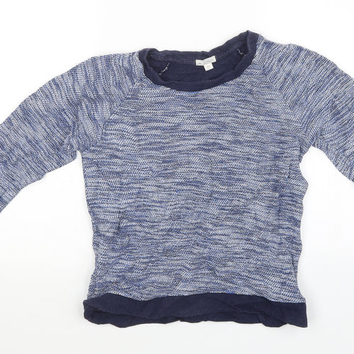 Gap Mens Blue  Knit Pullover Sweatshirt Size XS