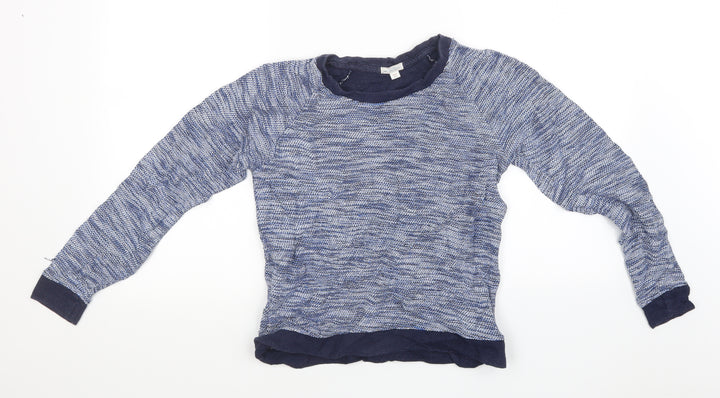 Gap Mens Blue  Knit Pullover Sweatshirt Size XS