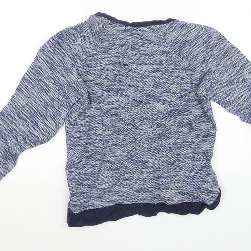 Gap Mens Blue  Knit Pullover Sweatshirt Size XS