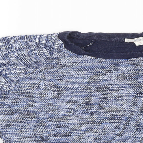 Gap Mens Blue  Knit Pullover Sweatshirt Size XS
