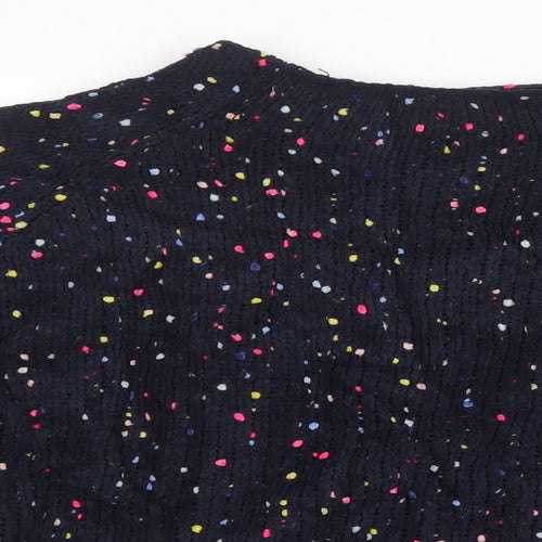 NEXT Womens Black  Knit Pullover Sweatshirt Size L