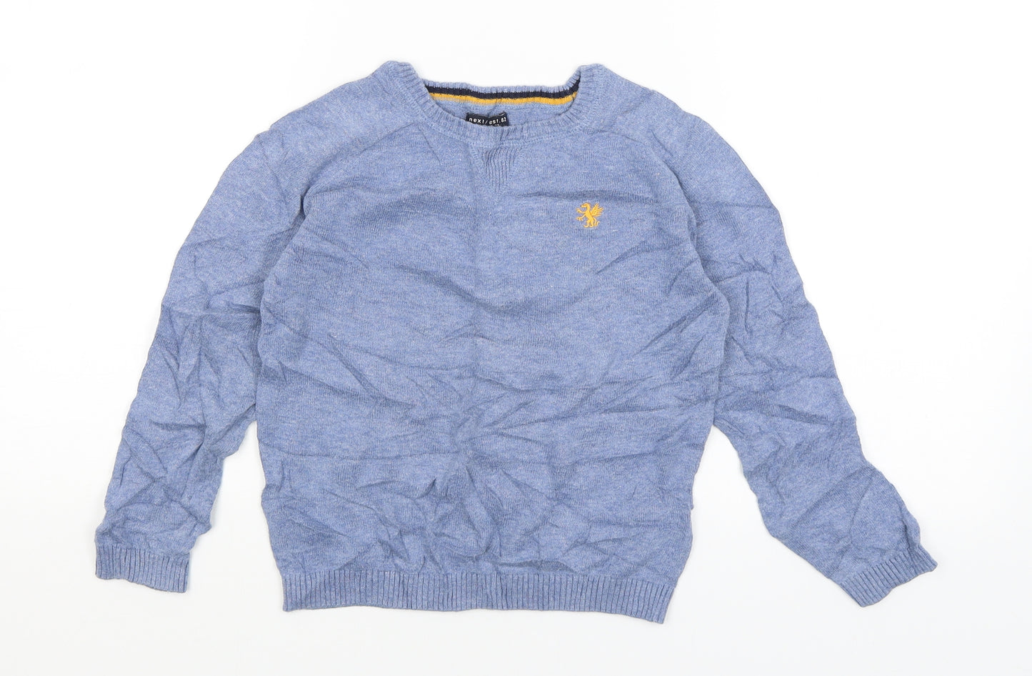 NEXT Boys Blue   Pullover Jumper Size 6 Years