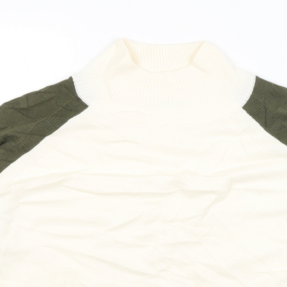 M&S Mens Ivory   Pullover Jumper Size M