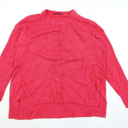 M&S Womens Pink   Pullover Jumper Size M