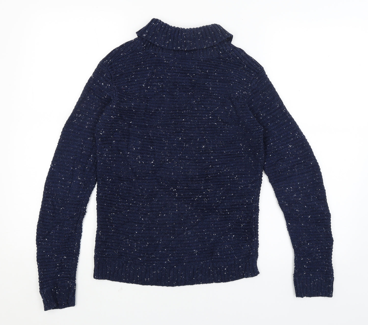 Matalan Boys Blue   Henley Jumper Size 11 Years